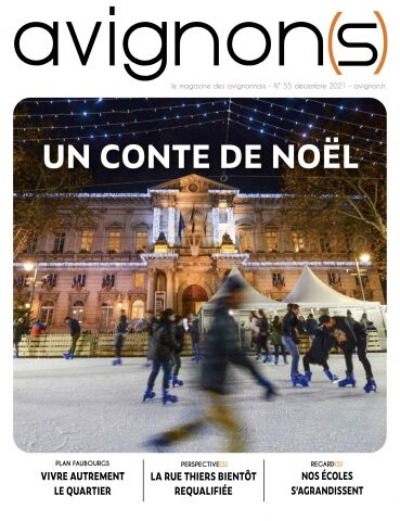 Une du magazine avignon(s) N°55 Photo de reportage pour la une du magazine de la ville d'Avignon