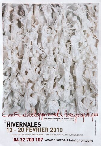 Affiche - Hivernales Photo en studio pour l'affiche du festival de théâtre les Hivernales à Avignon